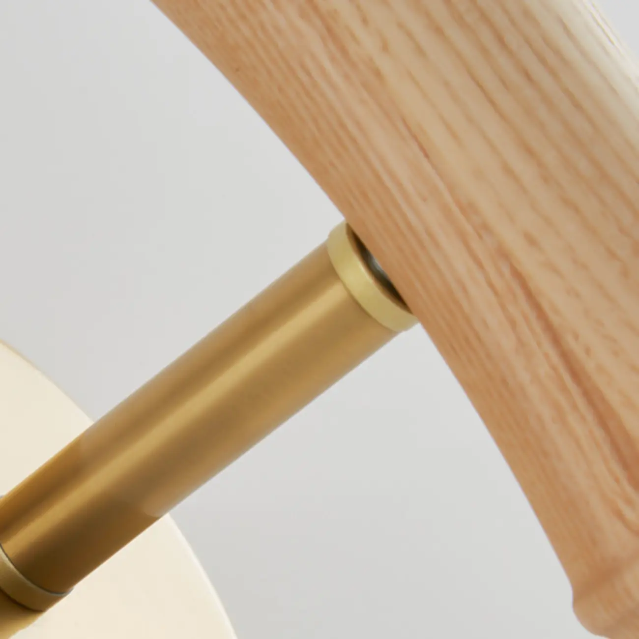 Modern Bamboo Wall Light with Glass Shade for Interior Decor Image - 10 | homeyfad