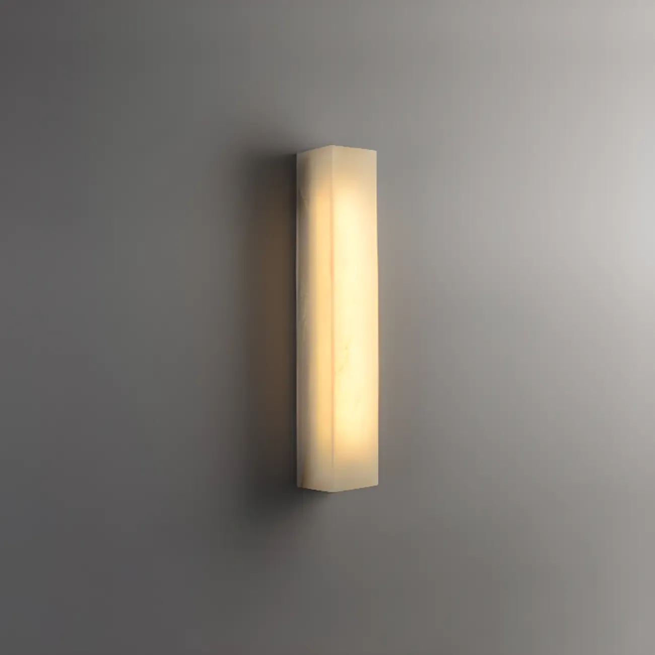 Rectangular Warm Glow Resin Kitchen Island Pendant Light | HomeyFad