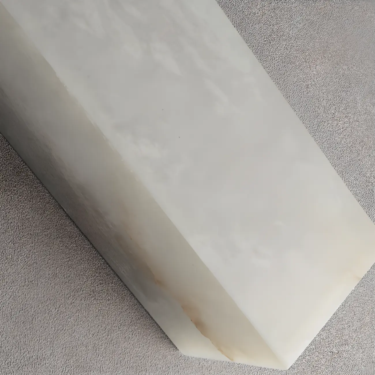 Rectangular Warm Glow Resin Kitchen Island Pendant Light Image - 20 | homeyfad