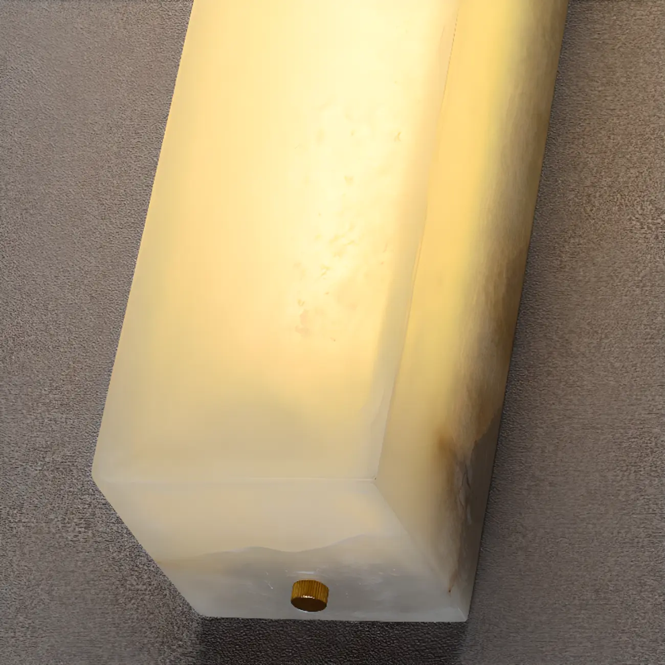 Rectangular Warm Glow Resin Kitchen Island Pendant Light Image - 22 | homeyfad