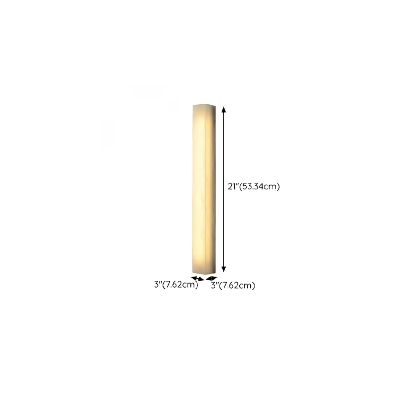 Rectangular Warm Glow Resin Kitchen Island Pendant Light Image - 26 | homeyfad