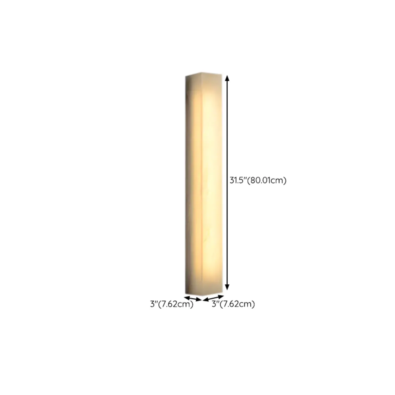 Rectangular Warm Glow Resin Kitchen Island Pendant Light Image - 30 | homeyfad