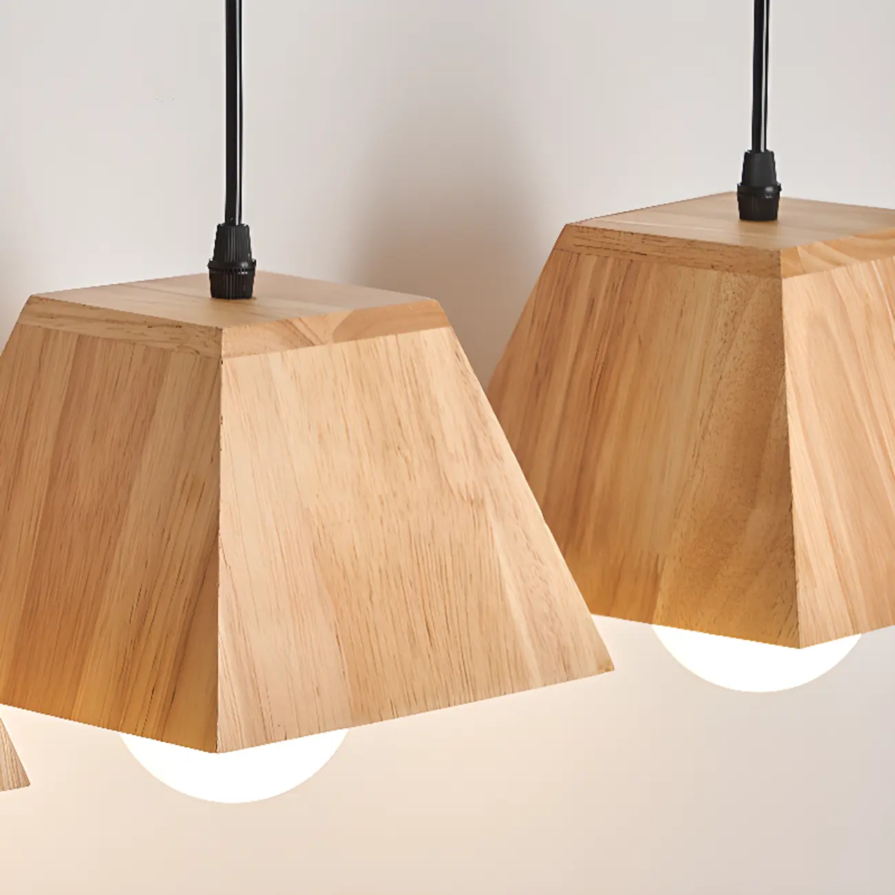 3-Light Modern Wood Island Pendant Light for Kitchen Image - 8 | homeyfad