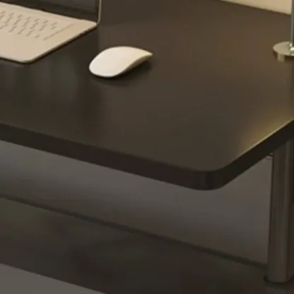 Nordic White Adjustable Wood Standing Desk for Home Office Image - 7