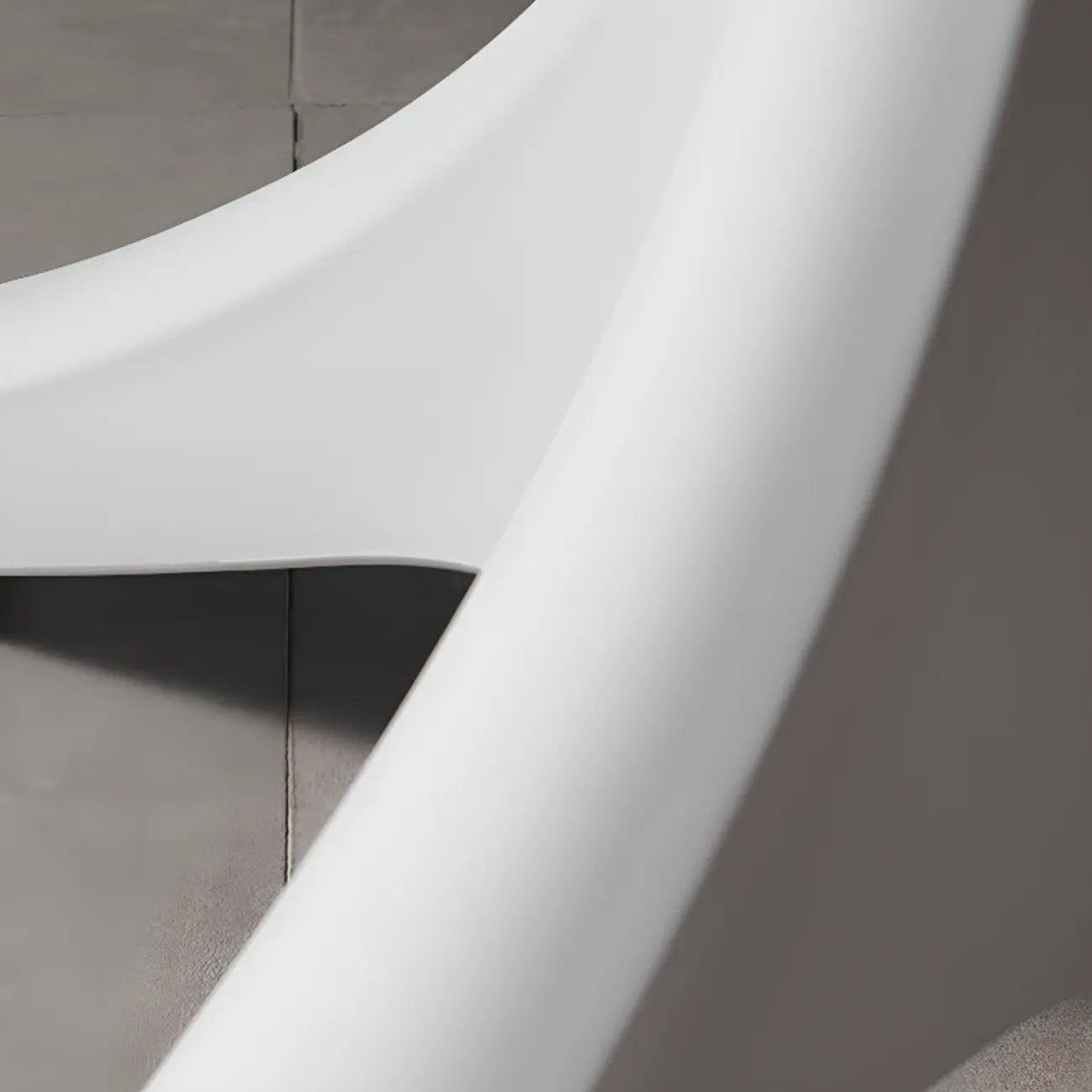 White Round Acrylic Tall Bistro Table Pedestal Base Image - 10 | homeyfad