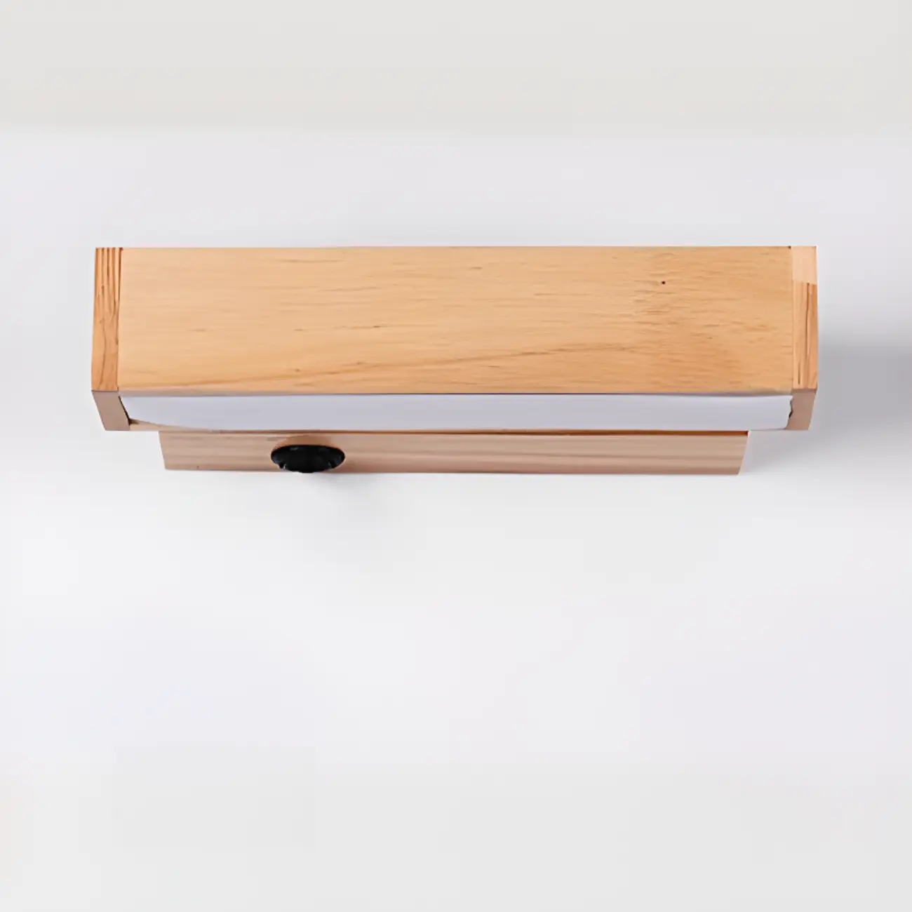 Rotatable Linear Wooden LED Wall Sconce for Bedside Decor | homeyfad