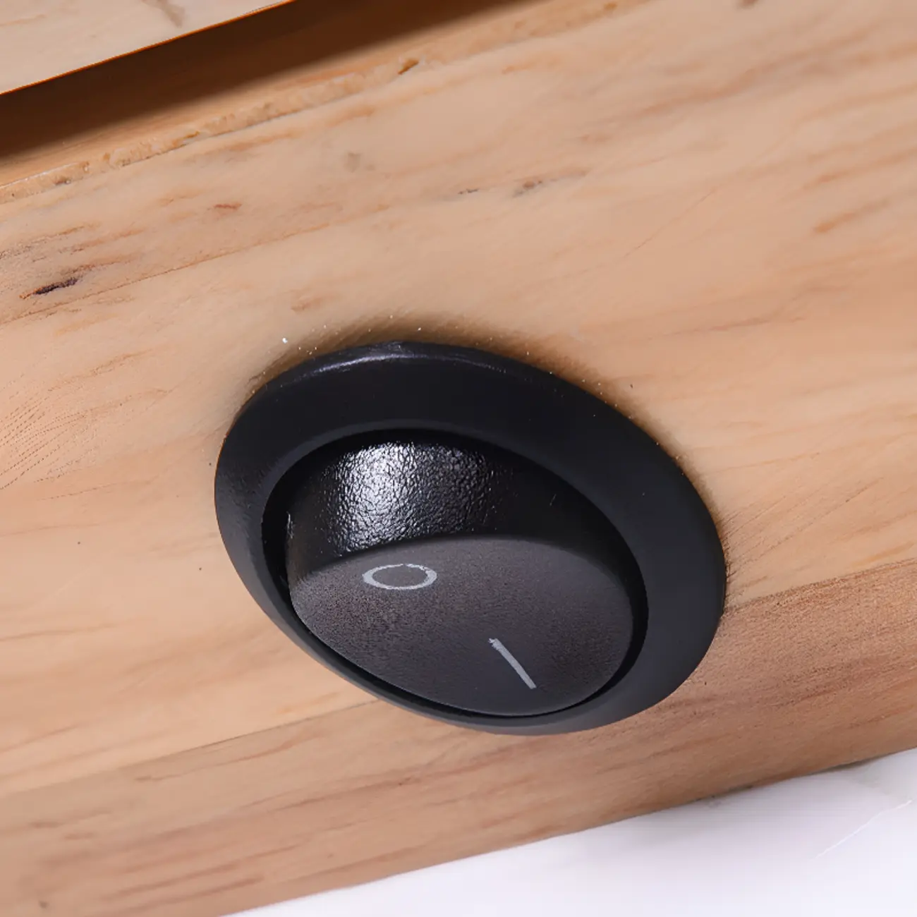 Rotatable Linear Wooden LED Wall Sconce for Bedside Decor | homeyfad