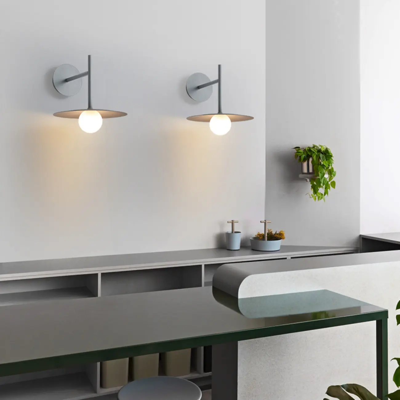 Minimalist Iron Wall Light with Metal Fixture for Living Room Image - 5 | homeyfad