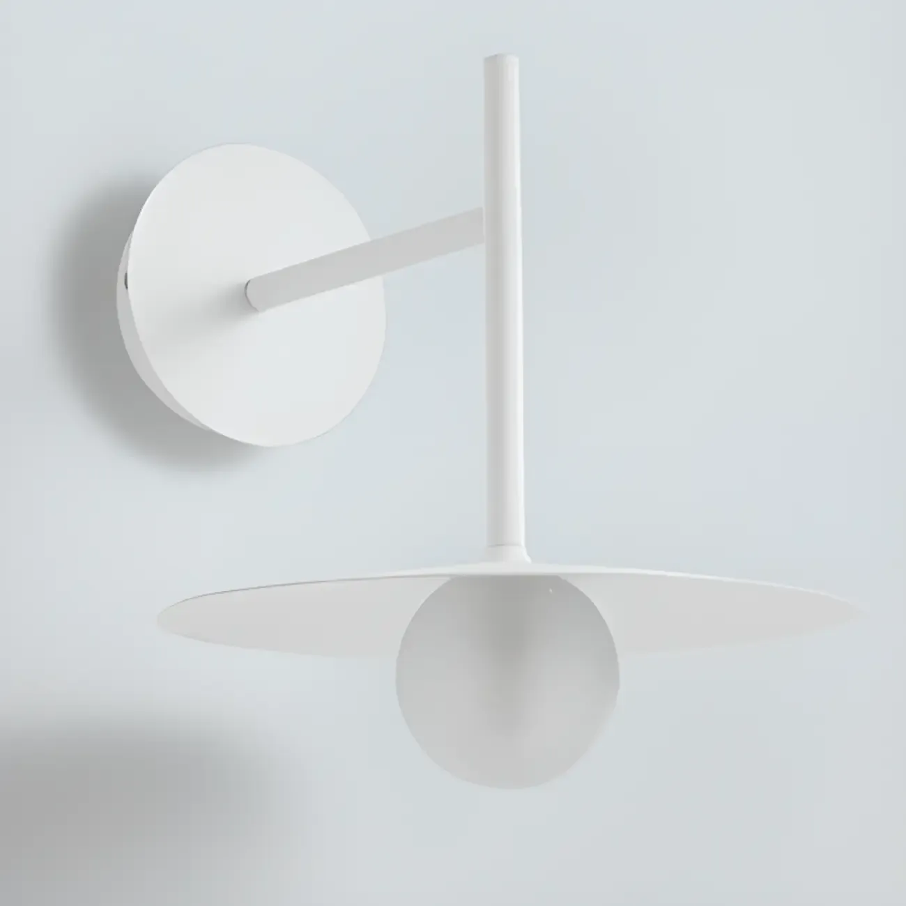 Minimalist Iron Wall Light with Metal Fixture for Living Room Image - 10