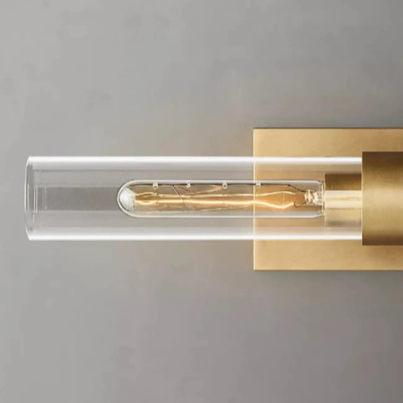 Modern Indoor Cylindrical 2-Light Wall Light with Acrylic Shade | homeyfad