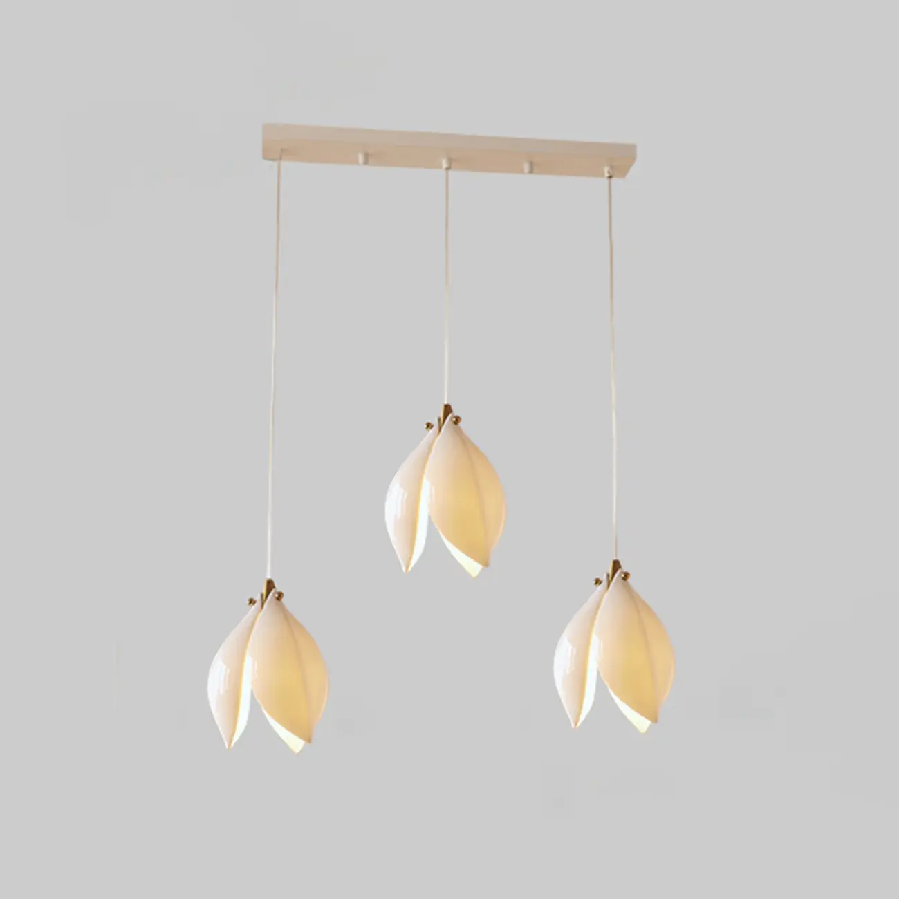 Modish Ceramic Flower Pendant Light for Kitchen Island Image - 7 | homeyfad