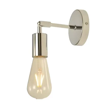 Rustic Industrial Symmetrical Wall Vanity Light Fixture Image - 8