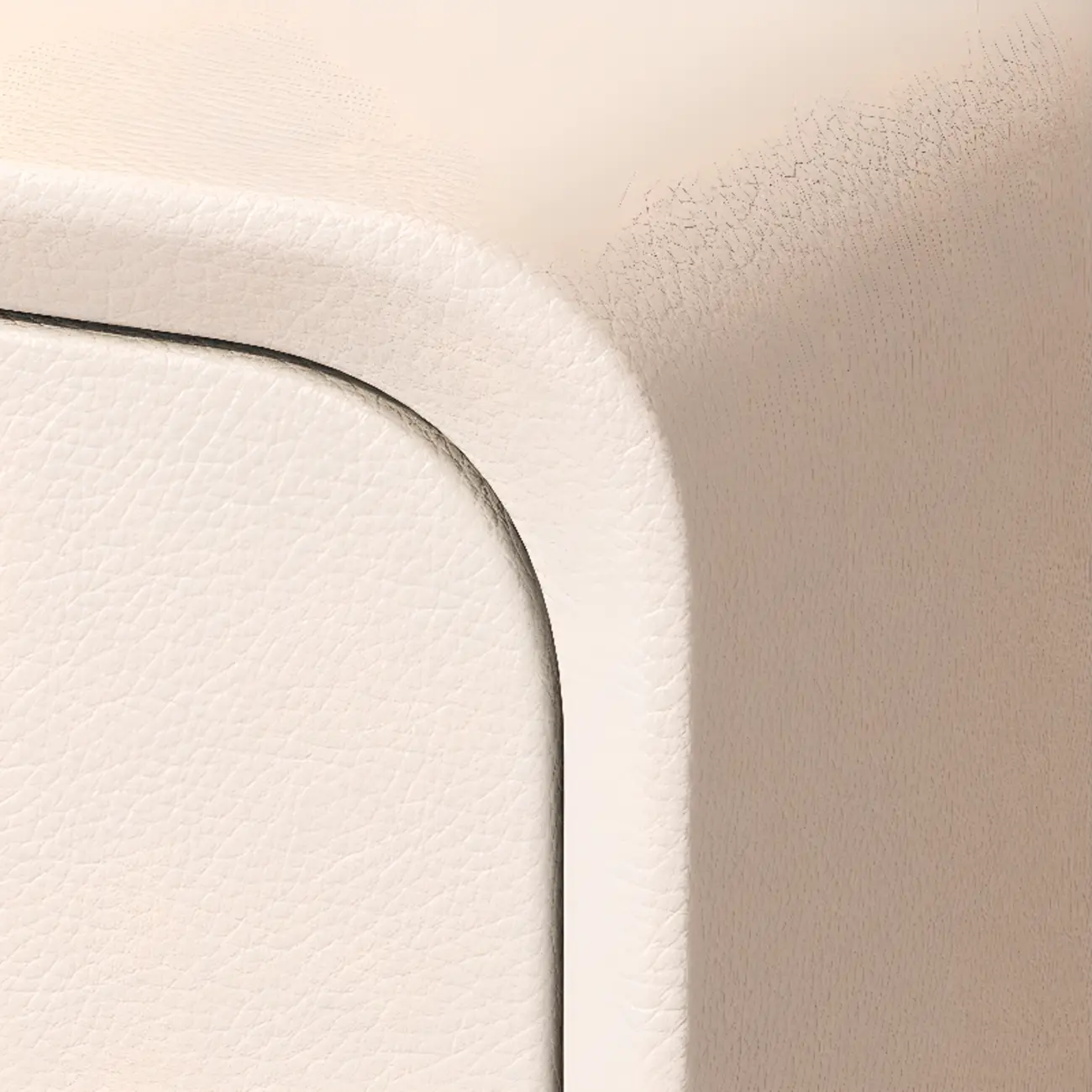 Modern Cream Finish Nightstand with Storage Drawers Image - 15 | homeyfad