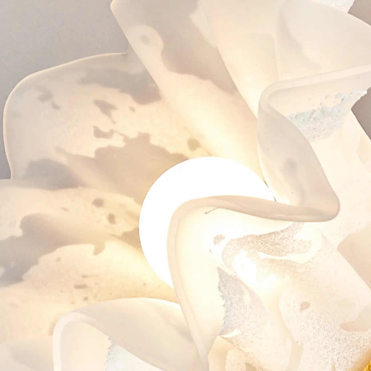 Modern Geometric Glass Shade Wall Sconce for Home Image - 14 | homeyfad