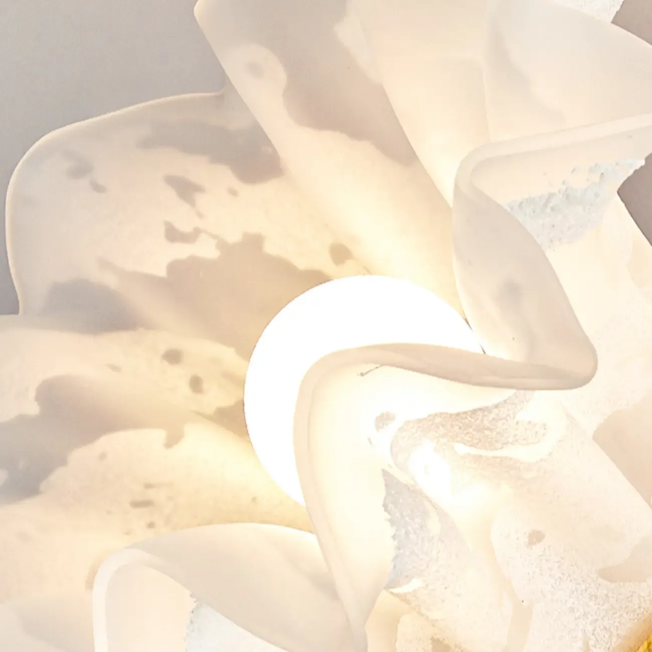 Modern Geometric Glass Shade Wall Sconce for Home Image - 14