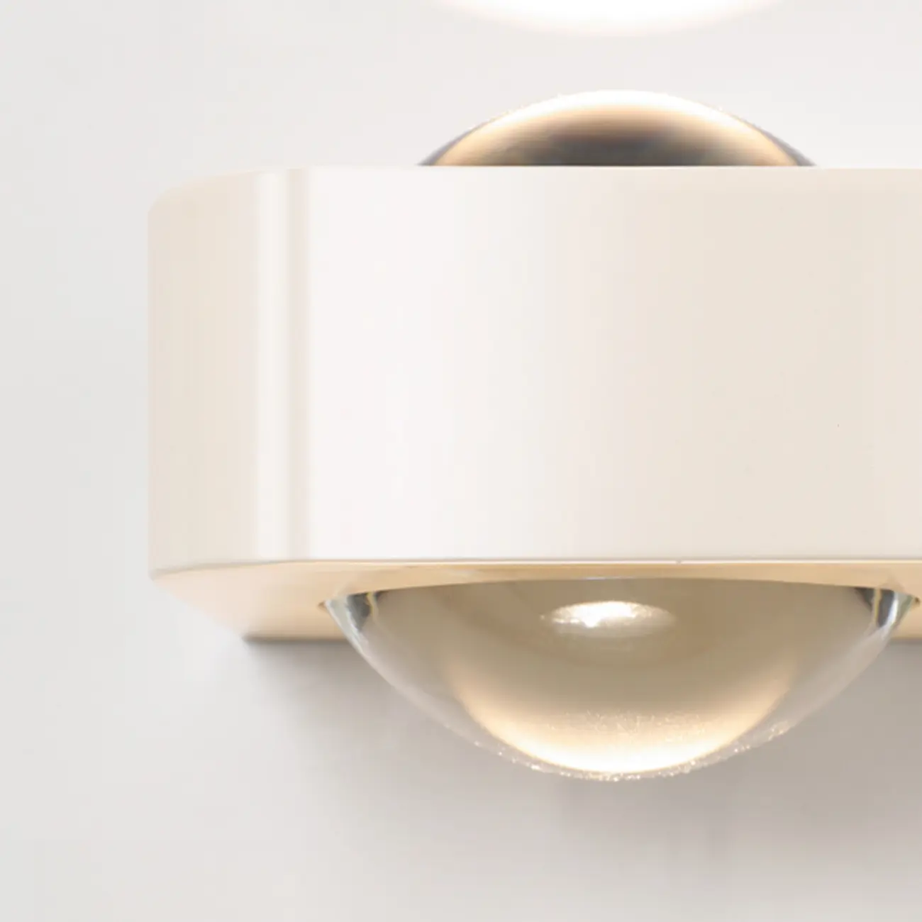 Modern LED Geometric Wall Sconce with Clear Glass Shade Image - 9 | homeyfad