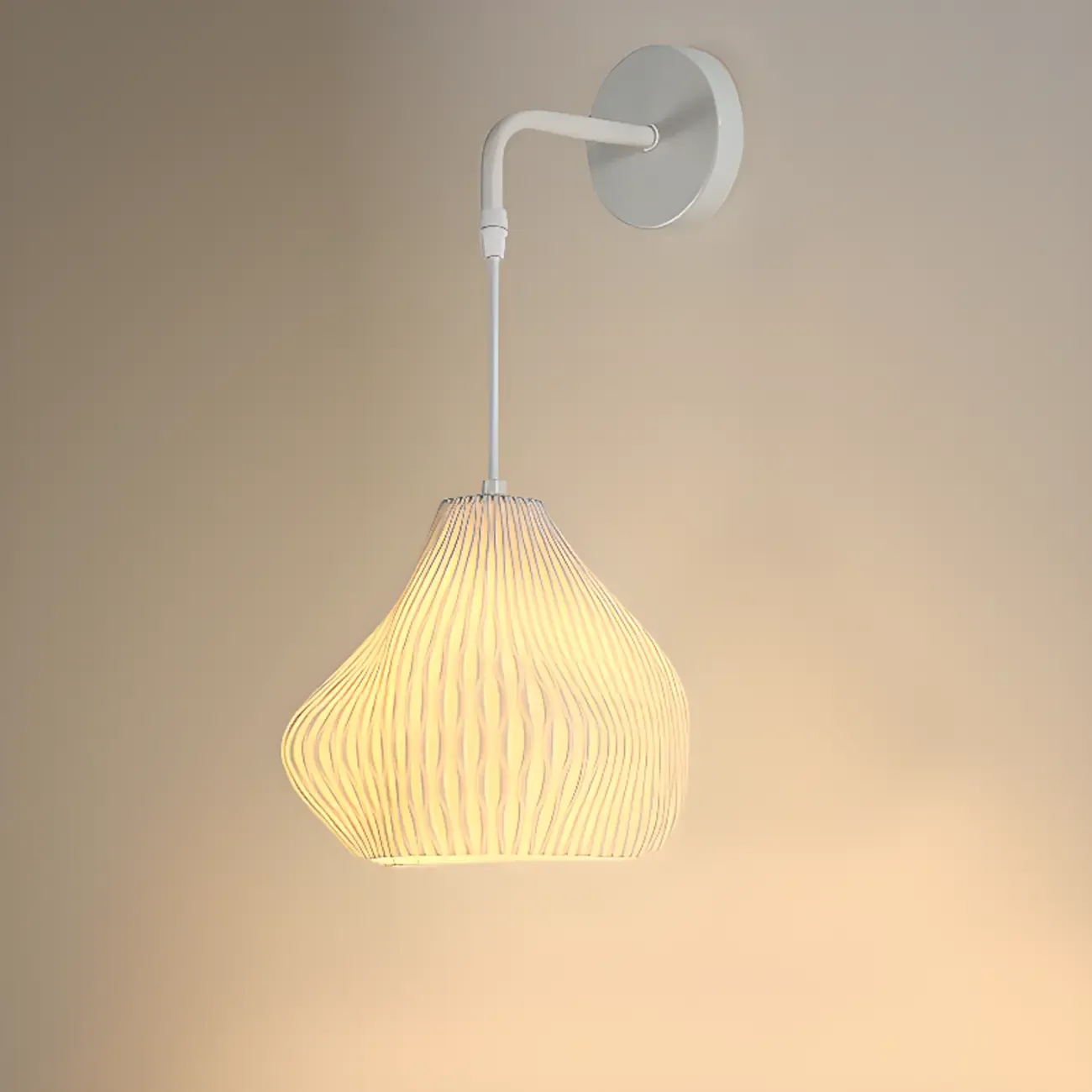 Minimalist Geometric Metal Wall Light for Indoor Decor Image - 9