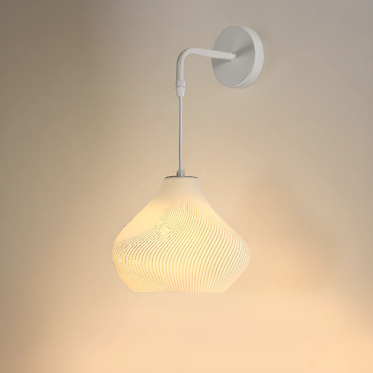 Minimalist Geometric Metal Wall Light for Indoor Decor Image - 11 | homeyfad