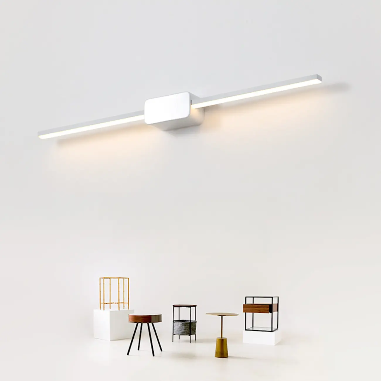 Modern Metal Dimmable LED Vanity Light for Bathroom Mirror | homeyfad