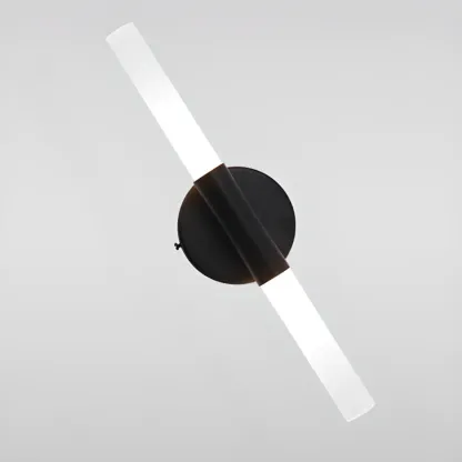 Modern Gold Cylinder Vanity Light for Bathroom