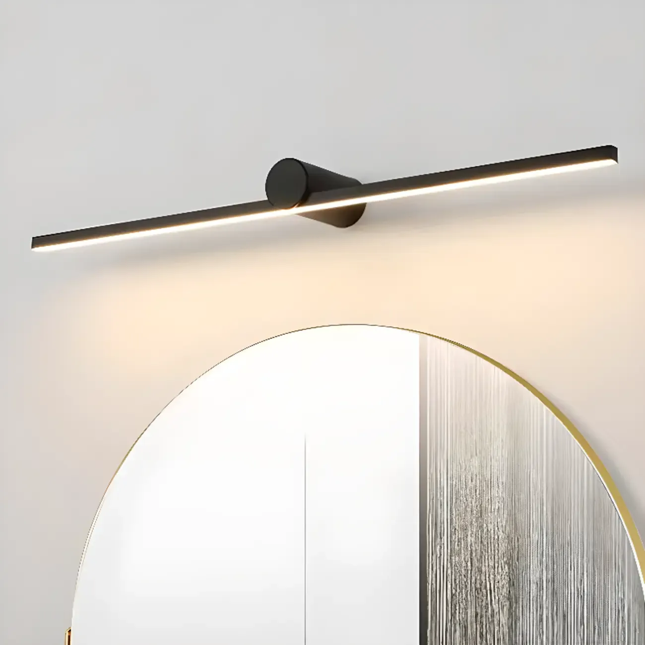 Metal Straight Linear LED Modern Bathroom Vanity Light