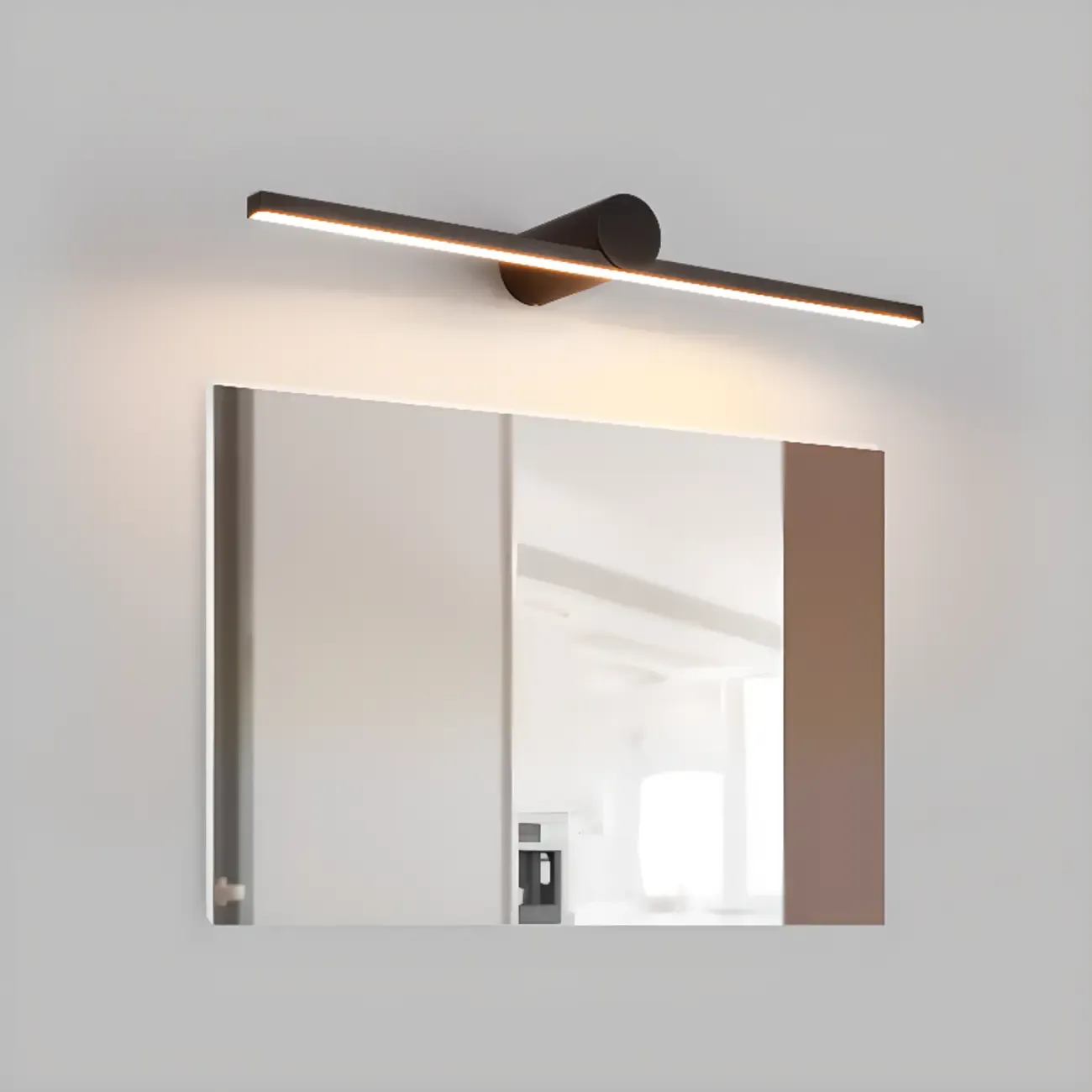 Metal Straight Linear LED Modern Bathroom Vanity Light