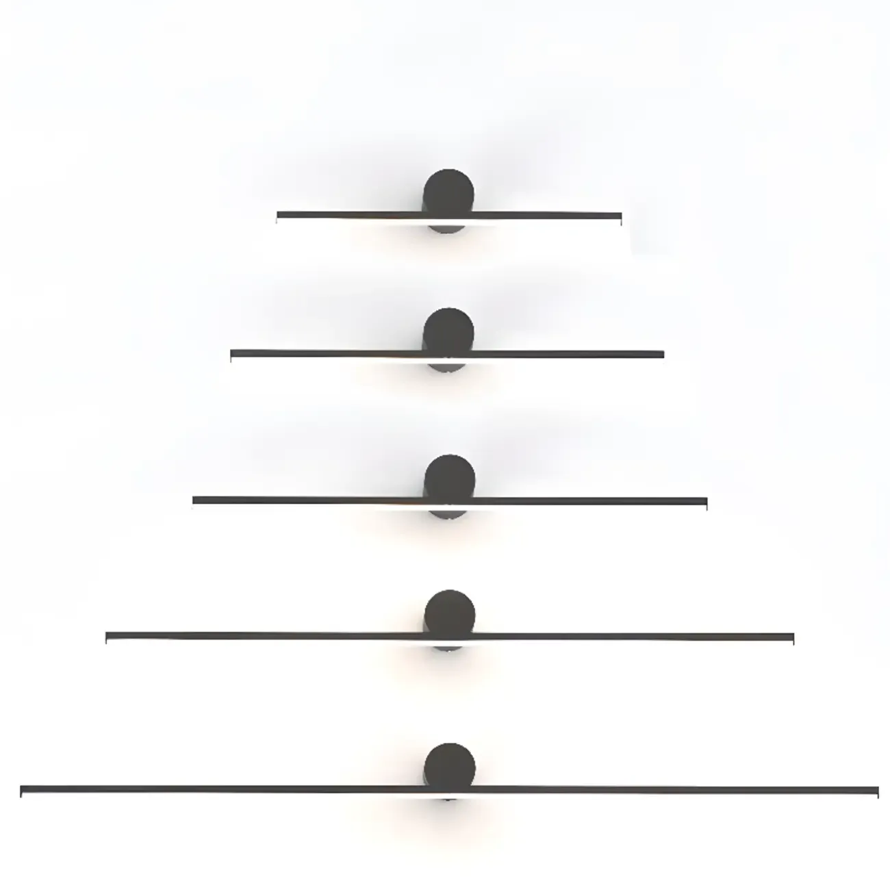 Metal Straight Linear LED Modern Bathroom Vanity Light