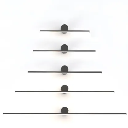 Metal Straight Linear LED Modern Bathroom Vanity Light