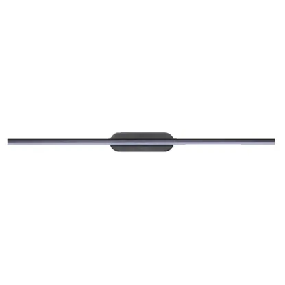 Minimalist Black Slim Stright Metal LED Vanity Light