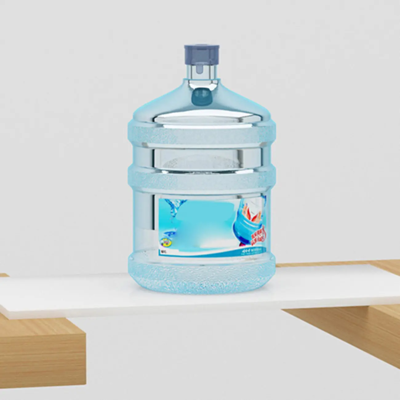 6-Tier Wood and Steel Corner Display Bookshelf Image - 15 | homeyfad