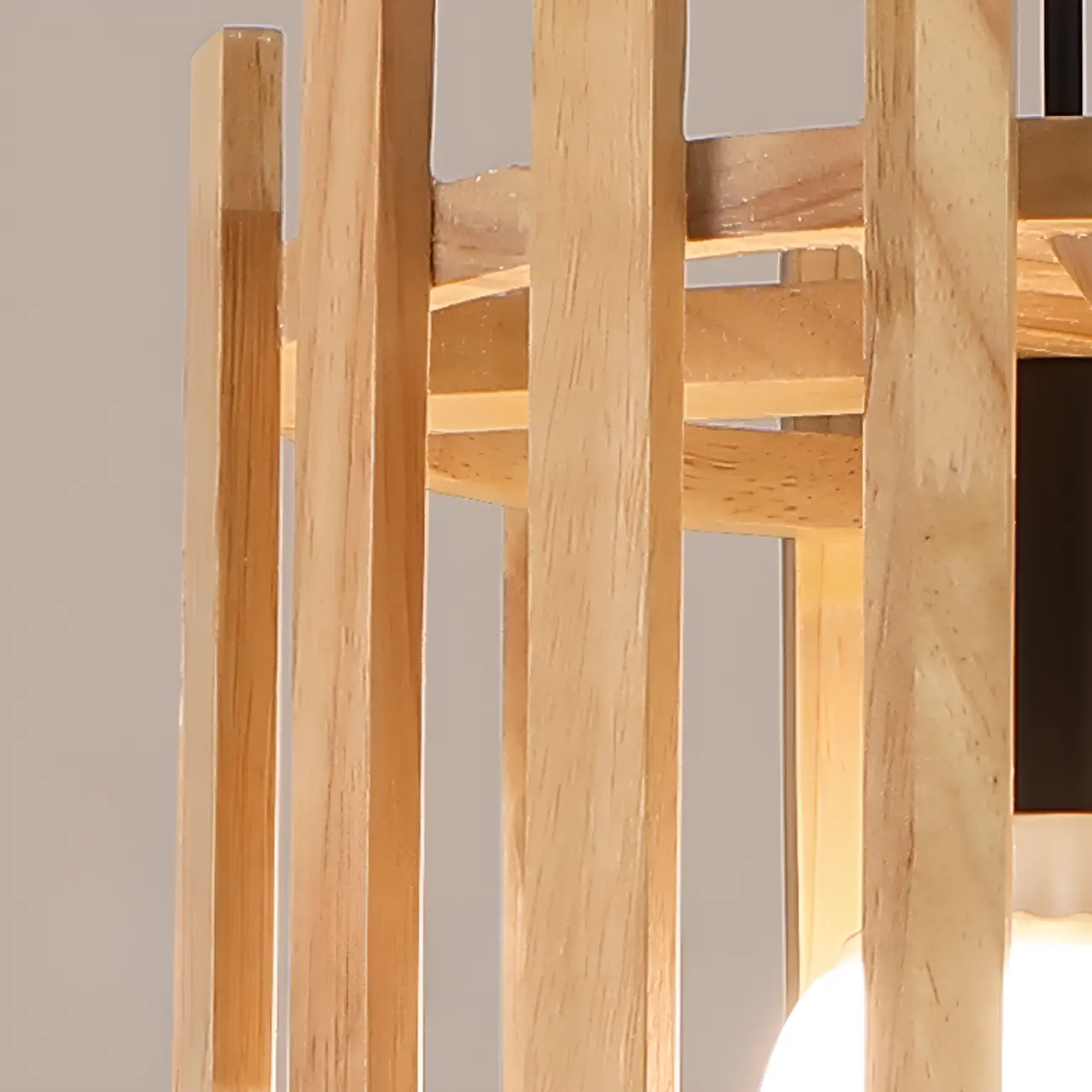 Adjustable Mini Wood Pendant Light for Dining/Kitchen Image - 11 | homeyfad