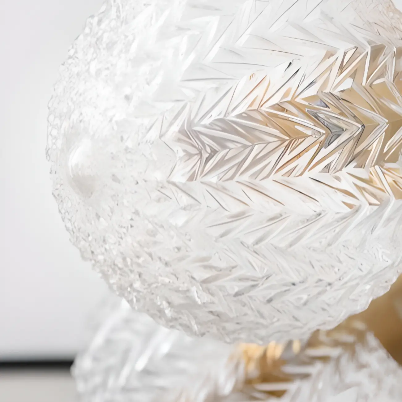 Elegant 6-Light Globe Glass Golden Semi Flush Ceiling Light | homeyfad