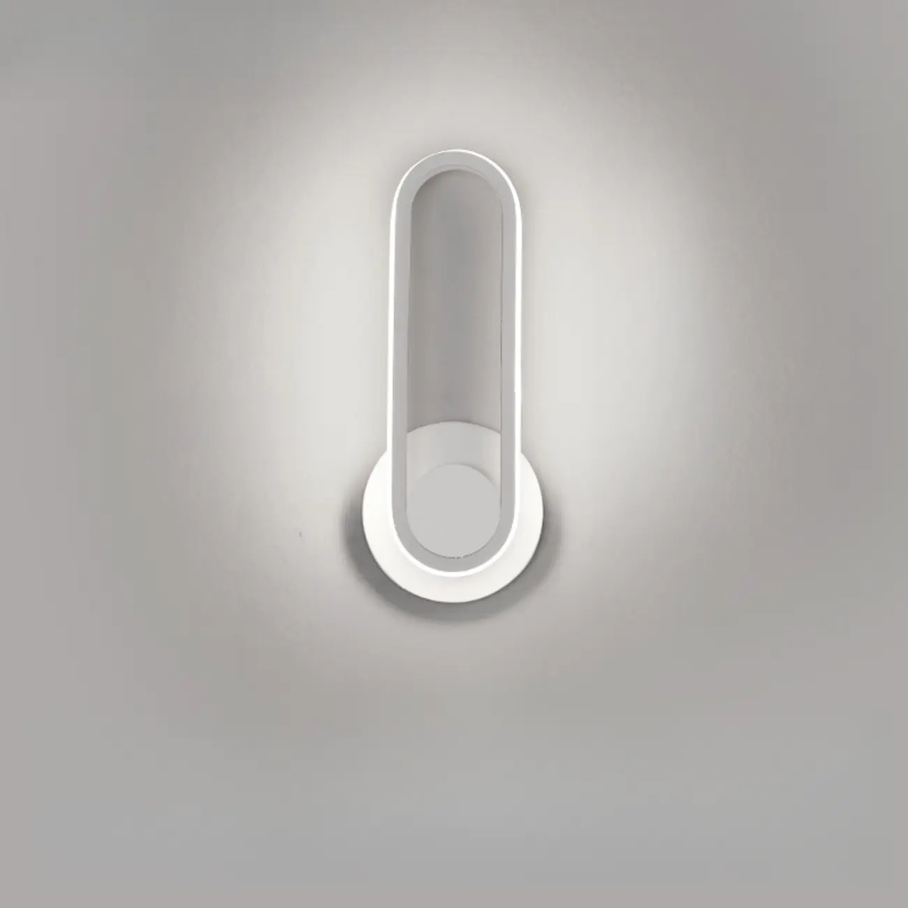 Minimalist LED Wall Sconce with Metal Finish for Bedroom | homeyfad