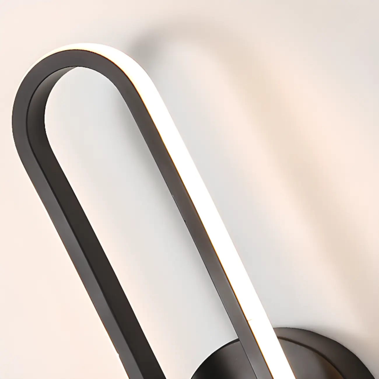 Minimalist LED Wall Sconce with Metal Finish for Bedroom | homeyfad