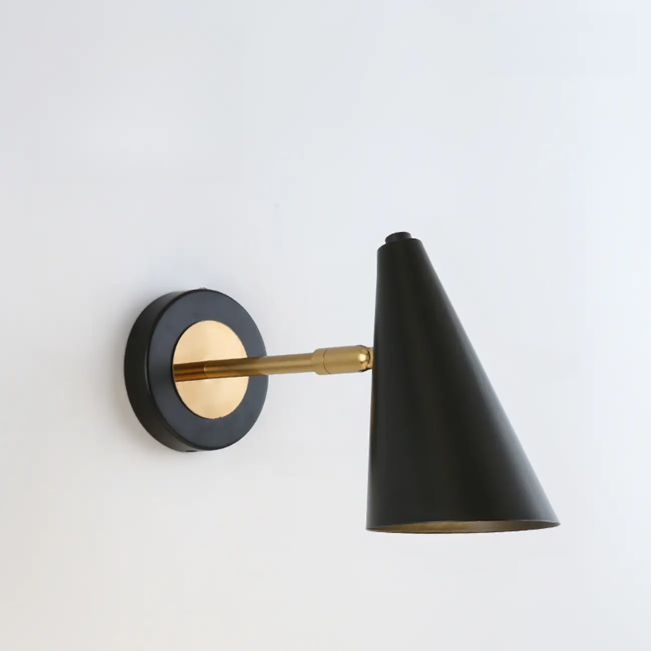 Modern Cylinder Black Metal Wall Sconce for Indoor Use Image - 8 | homeyfad