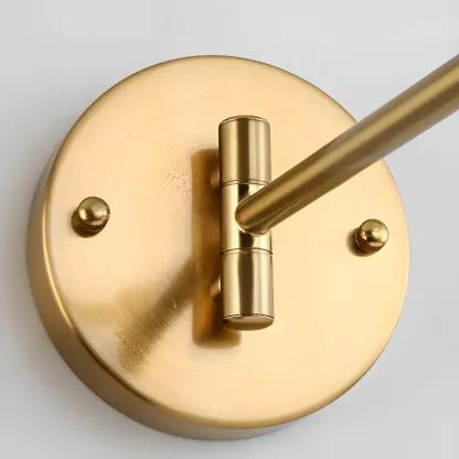 Modern Cylinder Black Metal Wall Sconce for Indoor Use Image - 12