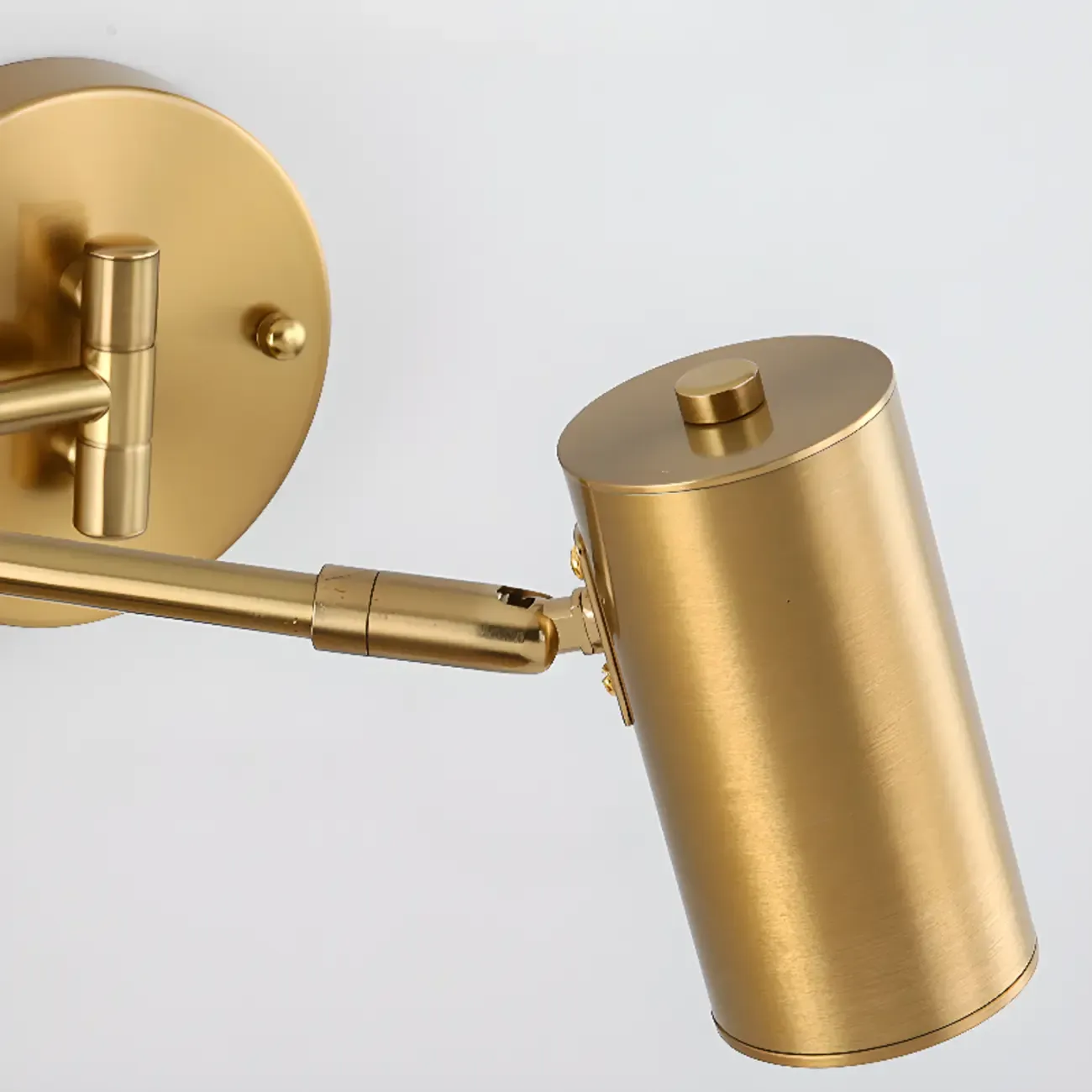 Modern Cylinder Black Metal Wall Sconce for Indoor Use Image - 13