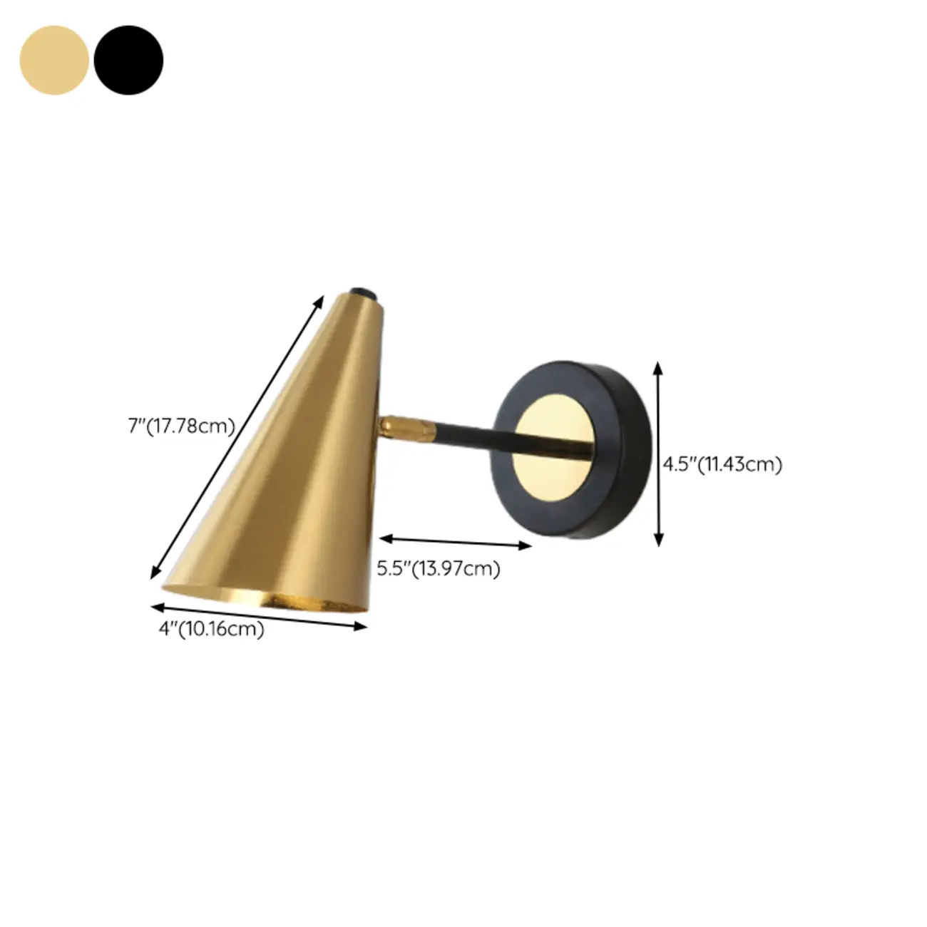 Modern Cylinder Black Metal Wall Sconce for Indoor Use Image - 15 | homeyfad