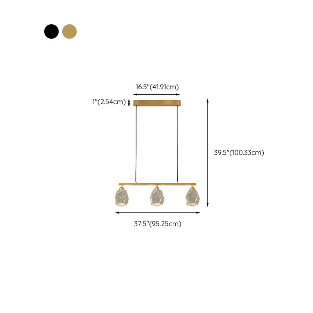 Geometric Gold Crystal Down Island Pendant Light Image - 21 | homeyfad