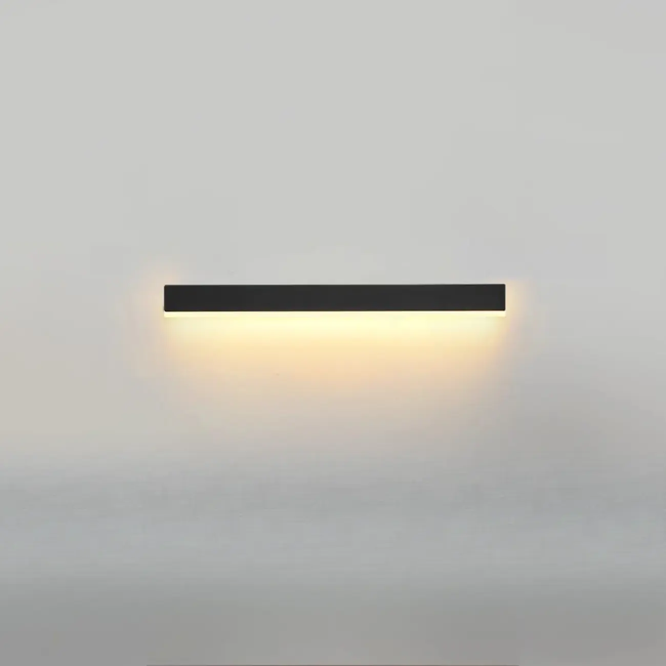 Minilistic Dimmable Black Linear LED Wall Sconce Image - 7 | homeyfad