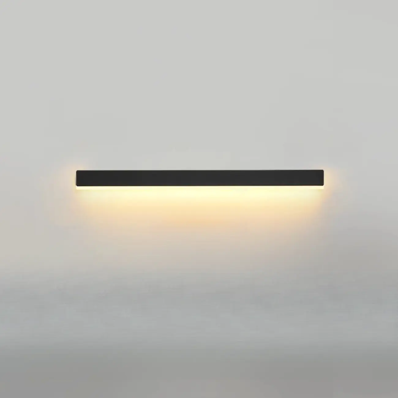 Minilistic Dimmable Black Linear LED Wall Sconce Image - 10 | homeyfad