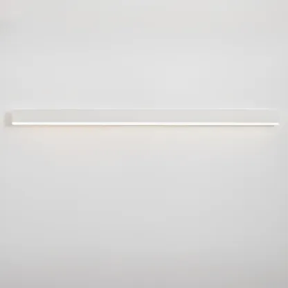 Minilistic Dimmable Black Linear LED Wall Sconce Image - 11