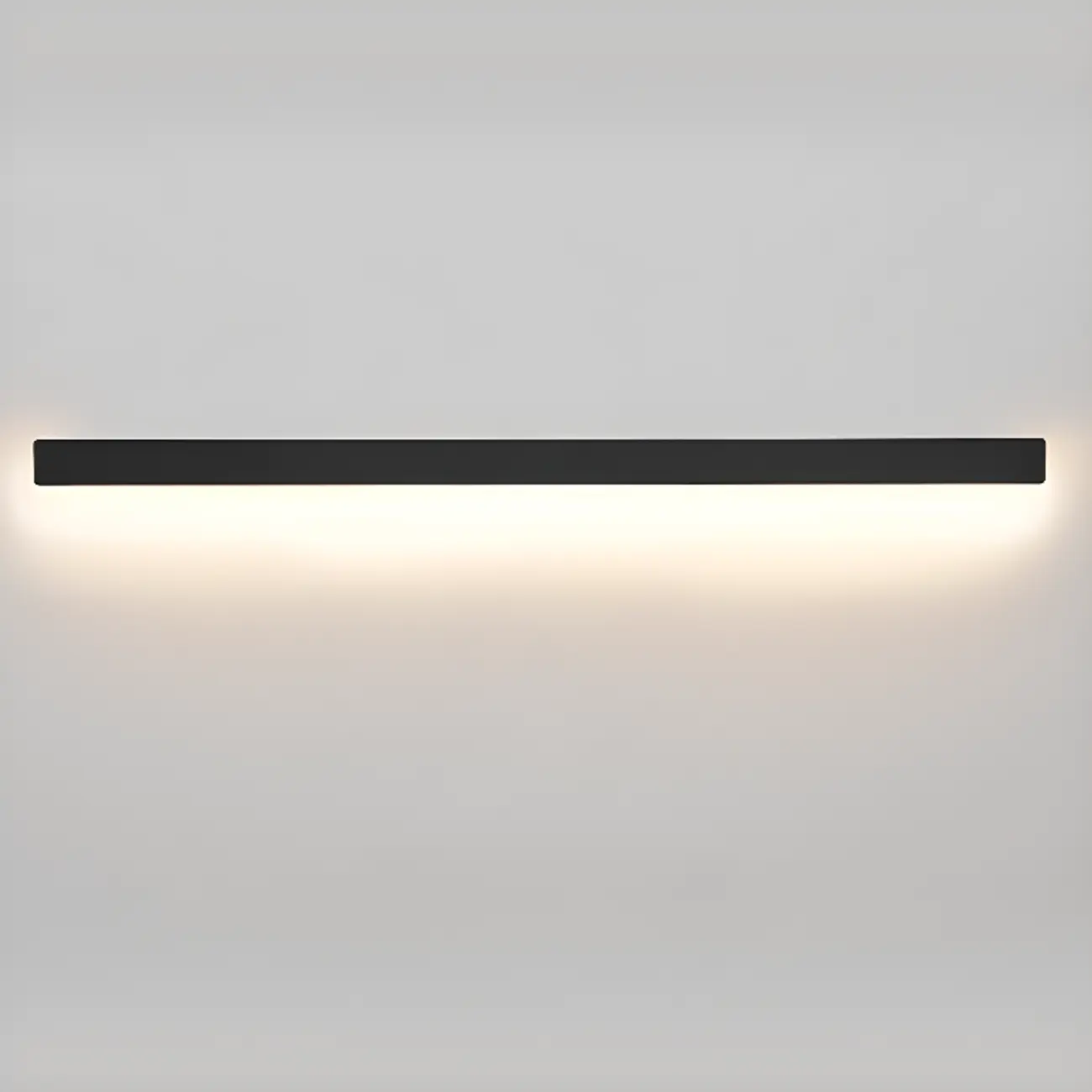 Minilistic Dimmable Black Linear LED Wall Sconce Image - 16 | homeyfad