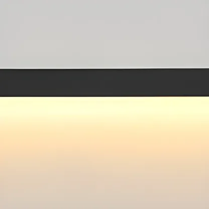 Minilistic Dimmable Black Linear LED Wall Sconce Image - 22