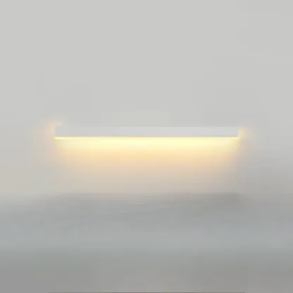 Minilistic Dimmable Black Linear LED Wall Sconce Image - 23