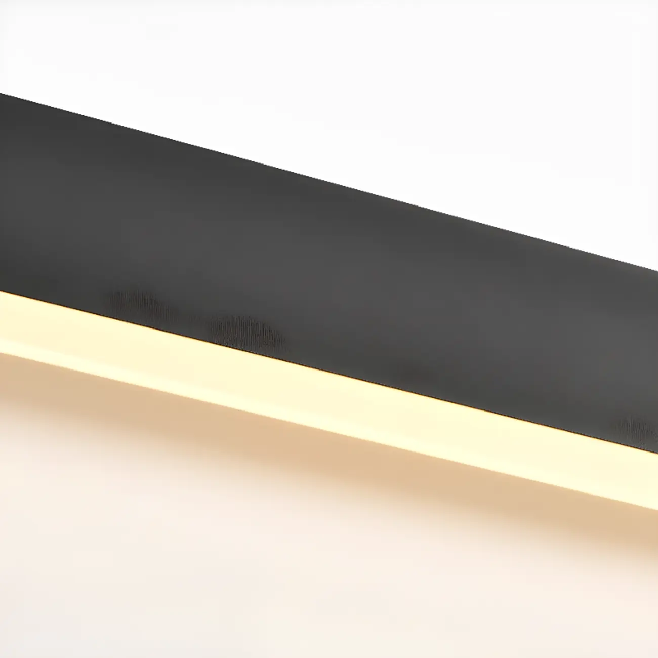 Minilistic Dimmable Black Linear LED Wall Sconce Image - 25 | homeyfad