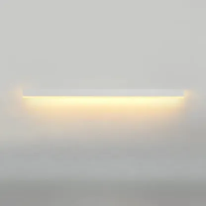 Minilistic Dimmable Black Linear LED Wall Sconce Image - 26