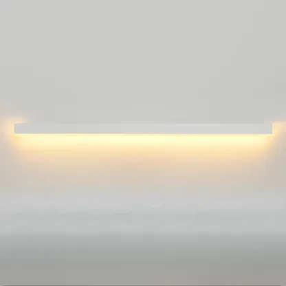 Minilistic Dimmable Black Linear LED Wall Sconce Image - 27