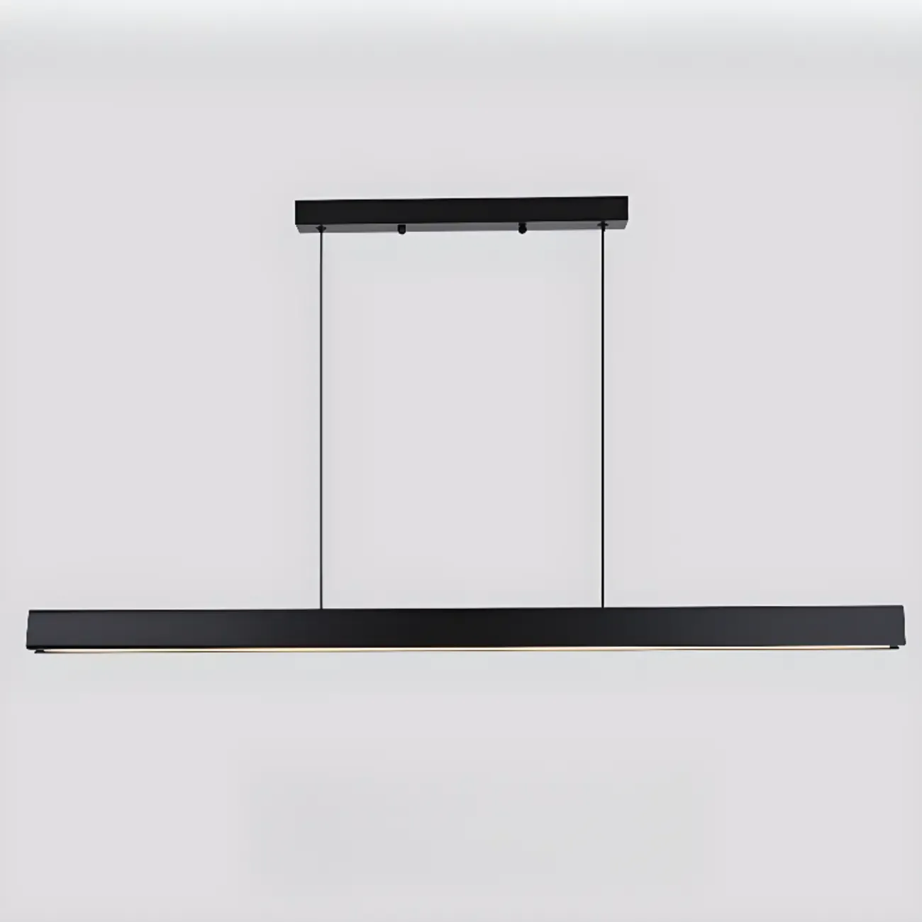 Black/White Rectangular Pendant Light for Kitchen Island Image - 7