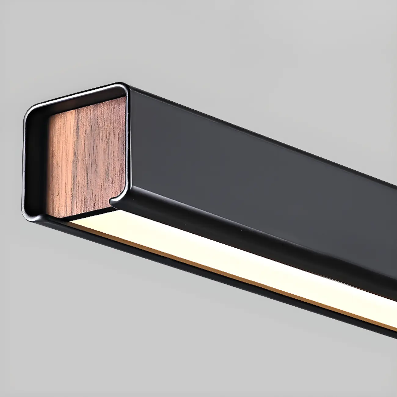 Black/White Rectangular Pendant Light for Kitchen Island Image - 12 | homeyfad